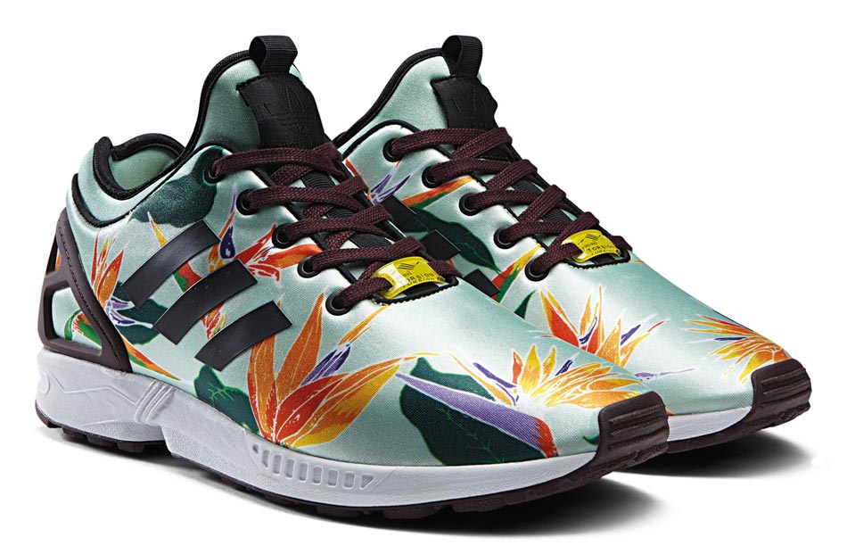 adidas zx flux floral homme